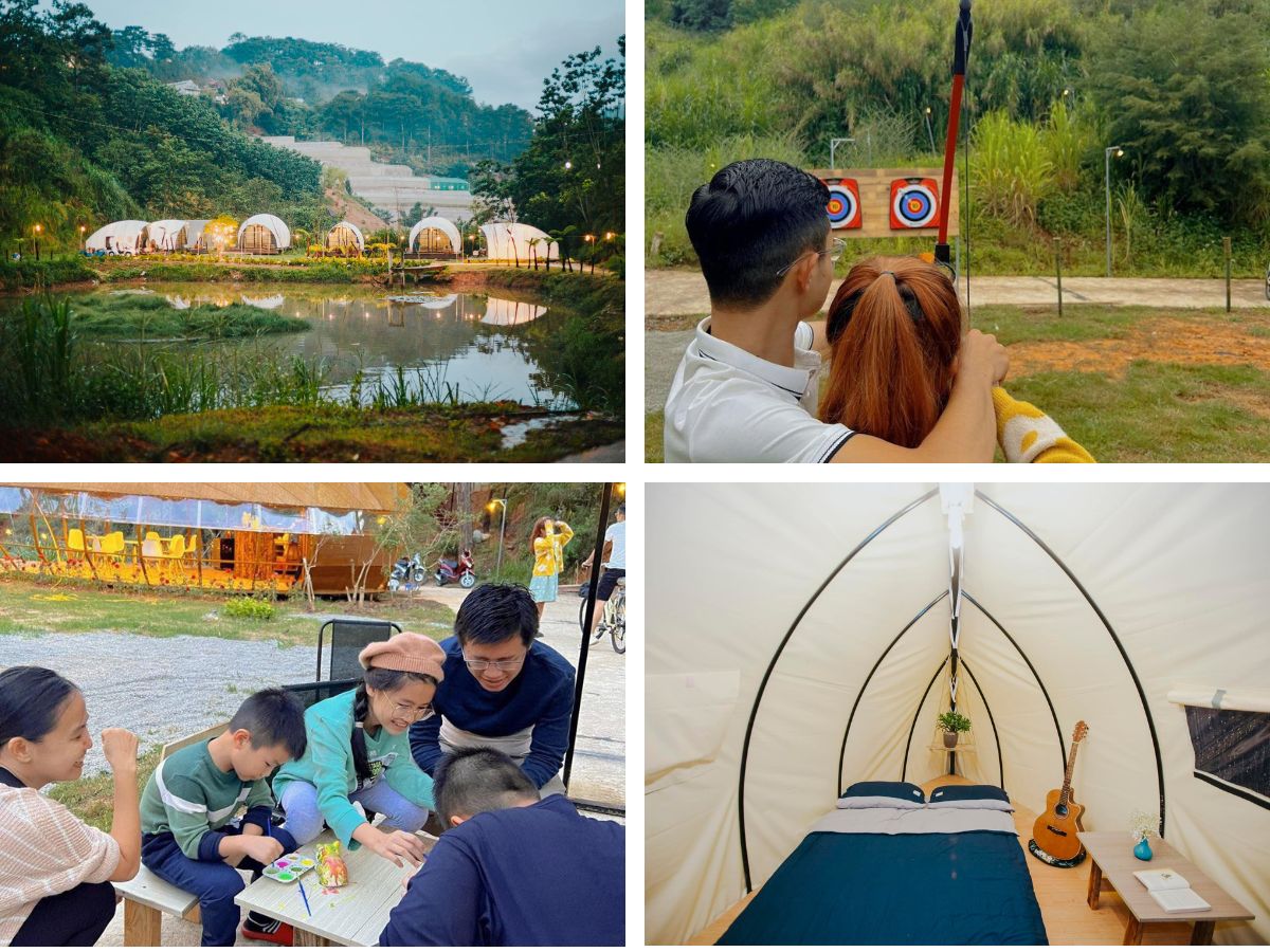 Tour Cắm trại Forest Scent Glamping- Camping Đà Lạt