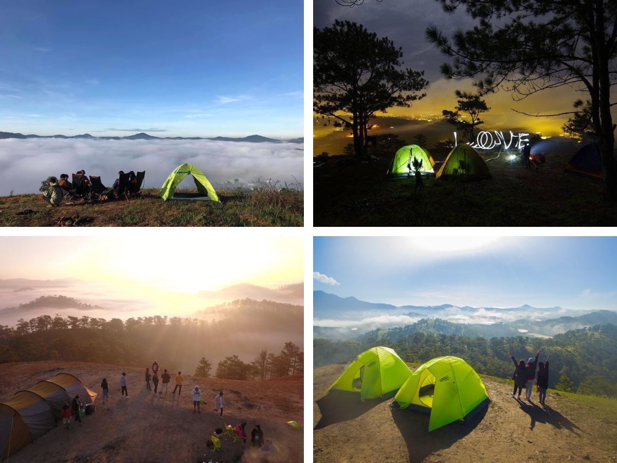 Tour Cắm trại săn mây đồi cỏ Thung Lũng Vàng - Đà Lạt Discovery